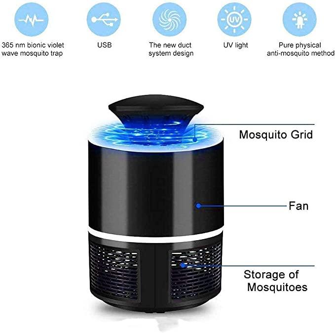 Electronic LED Mosquito Killer Machine Lamp for Home Electronic Fly Inhaler