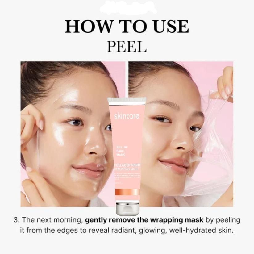 Collagen Night Wrapping Peel Off Mask (Pack of 2)